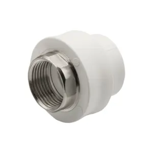 Муфта комб. вн 50х1 1/2'' под ключ EVER® plast белый