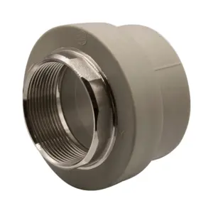 Муфта комб. вн 63х2'' под ключ EVER® plast серый