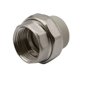 Муфта комб. разъемная, вн 20х3/4'' EVER® plast серый