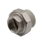 Муфта комб. разъемная, вн 25х3/4" EVER® plast белый UPF 012 25 02 00 WU купить с доставкой по РФ