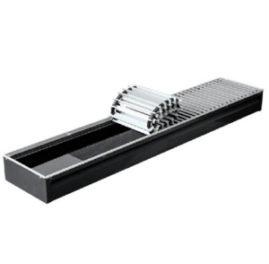 Канальный конвектор без вентилятора KZTO Radiator Бриз (ширина 200 мм) (о4261)