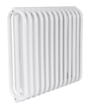 Трубчатый радиатор КЗТО РСК 2-300-8 1/2" RAL 7044, 360 Вт, подключение боковое, монтаж на стену