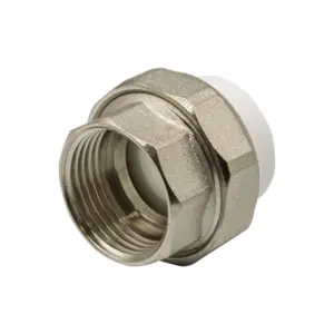 Муфта комб. разъемная, вн 25х1" EVER® plast белый