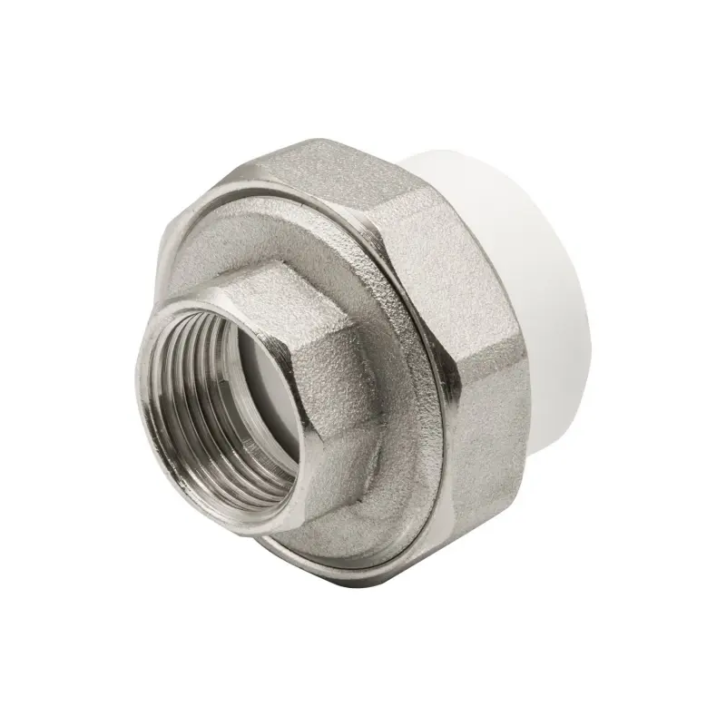 Муфта комб. разъемная, вн 32х3/4" EVER® plast белый купить с доставкой по РФ