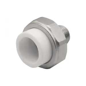 Муфта комб. разъемная, нар 25х1/2" EVER® plast белый