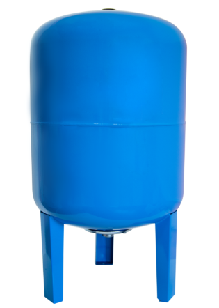 Бак расширительный VRT 80л для водоснабжения с площадкой (присоединение 1") ® (вертикальный) купить с доставкой по РФ