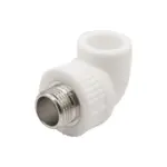 Уголок комб. нар 20х1/2'' EVER® plast белый купить с доставкой по РФ