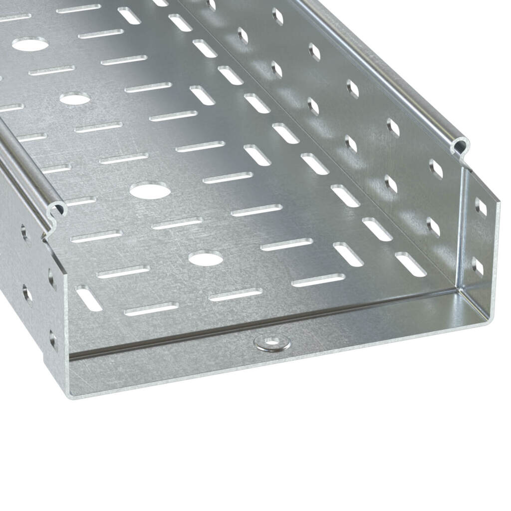 Лоток перфорированный ЛП DKC 1.0 100Х80Х3000 3530210 купить с доставкой по РФ