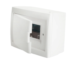 Бокс настенный STEKKER серия Standart EBX50-3/06-20 6 модулей, белый, пластик