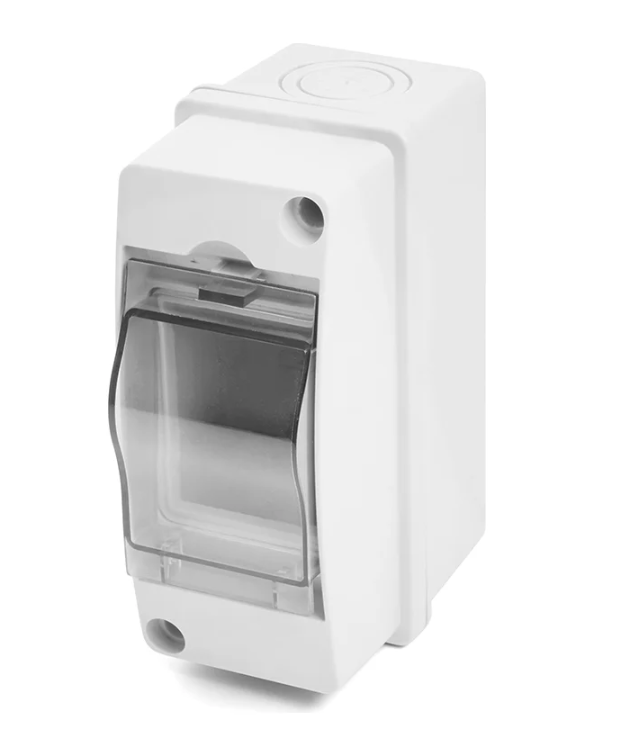 Бокс настенный STEKKER серия Standart EBX50-1/02-65 2 модуля, пластик купить с доставкой по РФ