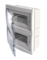 Бокс встраиваемый STEKKER серия Standart EBX50-2/16-20 16 модулей, пластик купить с доставкой по РФ