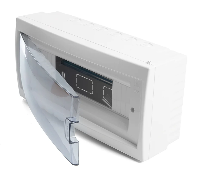 Бокс настенный STEKKER серия StandartEBX50-3/12-20 12 модулей, пластик купить с доставкой по РФ