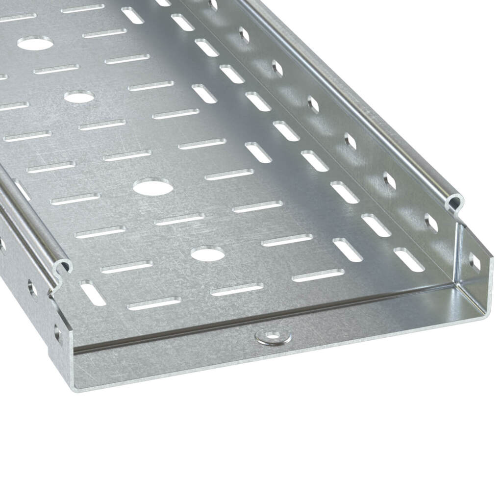 Перфорированный лоток DKC 50х50 мм 3526010HDZ 3 метра купить с доставкой по РФ