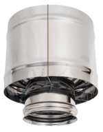 Зонт-К с ветрозащитой Ferrum DN130 купить с доставкой по РФ