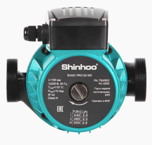 Насос циркуляционный Shinhoo BASIC PRO 32-12S