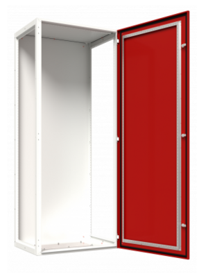 Корпус сборный ESB ВРУ-std 1800х600х450 (корпус RAL7035, дверь RAL3020) IP54
