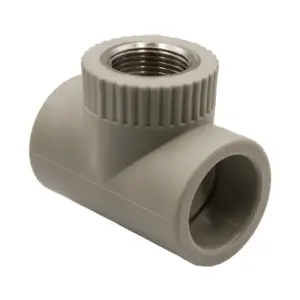 Тройник комб. вн 32х3/4''х32 EVER® plast серый