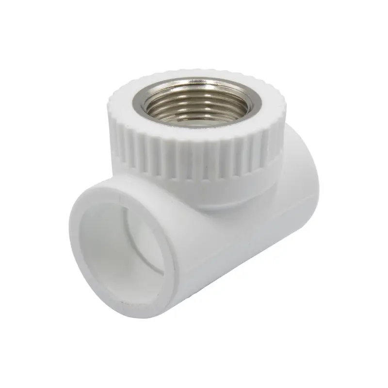 Тройник комб. вн 25х3/4''х25 EVER® plast белый купить с доставкой по РФ