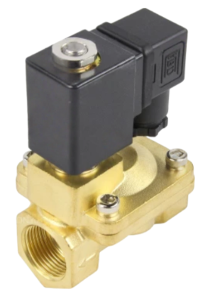 Клапан электромагнитный DN.ru VS400-NT-NC-24VAC 3/4" Ду20 Ру16 пилотного действия двухходовой, корпус - латунь, присоединение - внутренняя резьба, уплотнение - NBR, нормально-закрытый, катушка - 24В AC купить с доставкой по РФ
