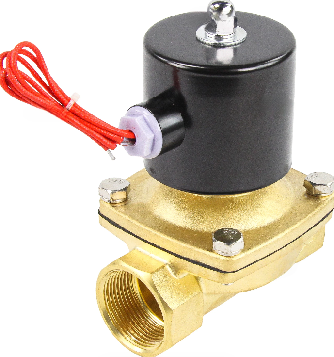 Клапан электромагнитный DN.ru VS100-VT-NC-24VAC 1 1/4" Ду32 Ру10 прямого действия двухходовой, корпус - латунь, присоединение - внутренняя резьба, уплотнение - VITON, нормально-закрытый, катушка - 24В AC купить с доставкой по РФ