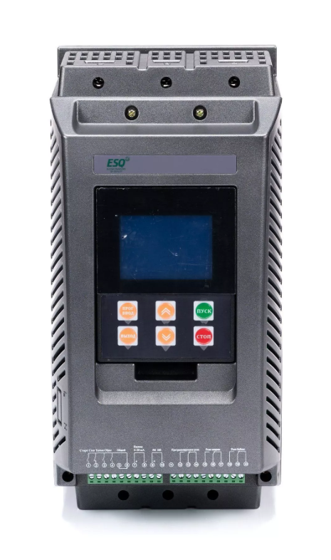 Устройство плавного пуска ESQ-GS9-200 (440А, 380В, 200кВт, встроенный шунтирующий контактор) купить с доставкой по РФ