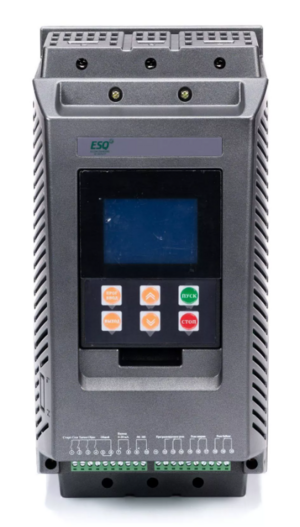 Устройство плавного пуска ESQ-GS7-045 (90А, 380В, 45кВт, встроенный шунтирующий контактор)