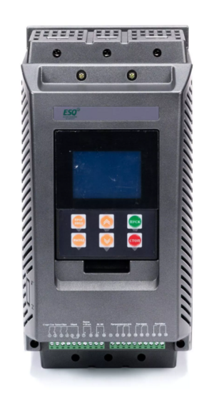 Устройство плавного пуска ESQ-GS7-030 (60А, 380В, 30кВт, встроенный шунтирующий контактор)