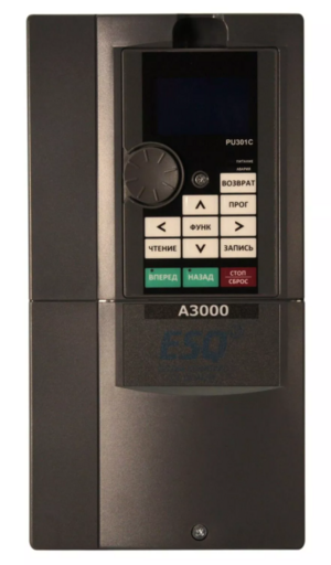 Частотный преобразователь ESQ-A3000-043-0.75K/1.5KF 0.75/1.5кВт, 380-480В