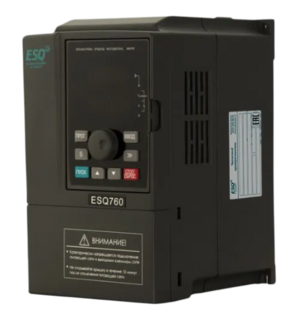Частотный преобразователь ESQ-760-2S-0055 5.5/7.5 кВт, 220В