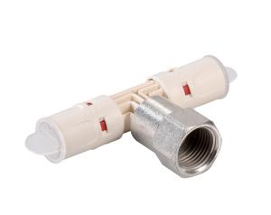 Тройник с внутренней резьбой 16x2-F1/2-16x2 PUSH Comap