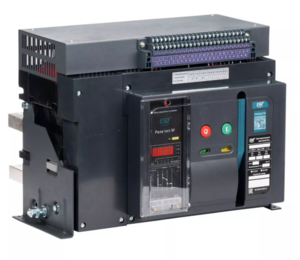 (RUS) Воздушный автоматический выключатель ESQ ВА99-40C 3F M2C2S2 M 4000A (Стационарный, 3пол. 4000А, 100 кА, тип реле M, с мот. приводом 220В, кат. вкл 220В и нез. расцеп 220В)