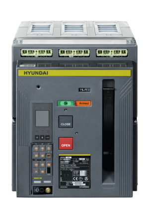 Воздушный автоматический выключатель ESQ UAS06A 3H M2C2S2 54T BA EL (630А, 65kA, AC380/415В, реле UPR-LP (50гЦ), мот.прив.220В, вкл.катушкой и нез.расц-лем.220В)