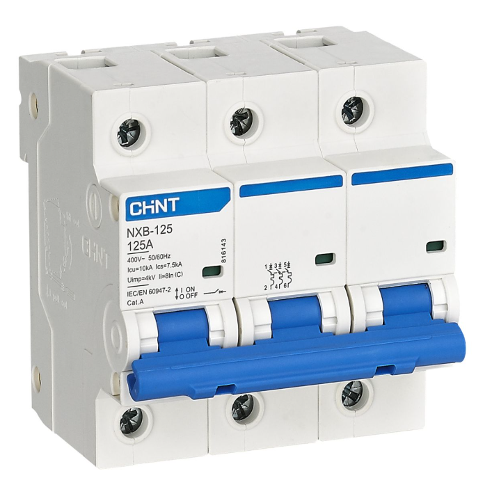 Авт. выкл. chint nxb-125 3p 63a 10ка х-ка c (r) купить с доставкой по РФ