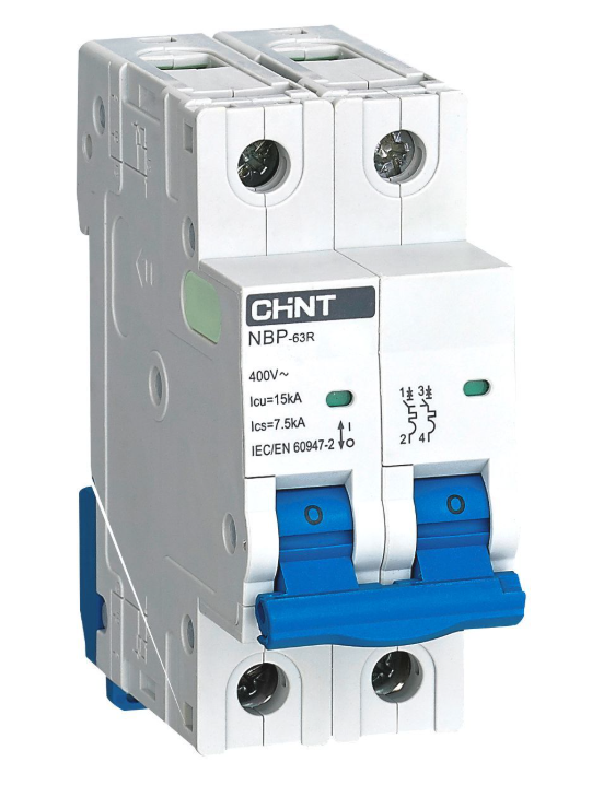 Выключатель автоматический chint 2p 8in 6а 15ка nbp-63r (r) купить с доставкой по РФ