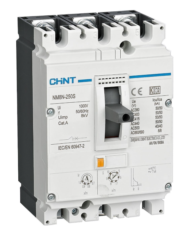 Выключатель автоматический защиты двигателя CHINT 3п 160а 36ка nm8n-250c m купить с доставкой по РФ