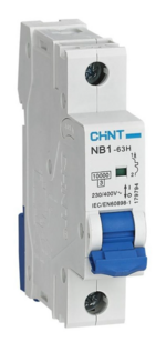 Авт. выкл. CHINT NB1-63H 1P 10A 10кА х-ка B купить с доставкой по РФ