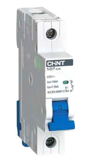 Автоматический выключатель CHINT NBP-63R 1P 16A 15кА 8In (R)