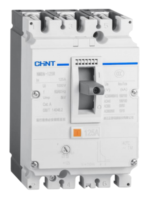 Автоматический выключатель защиты двигателя CHINT NM8N-125S M 50А 3P (R)