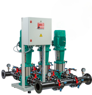 Насосная станция пожаротушения Wilo CO 4 MVL 9003/SK-FFS-R-CS