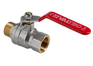 Кран шаровый полнопроходной VALTEC стальная рукоятка VT.415.N.05