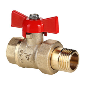 Шаровой кран Valtec «СТАНДАРТ» PN40 с полусгоном VT.127.GN.04