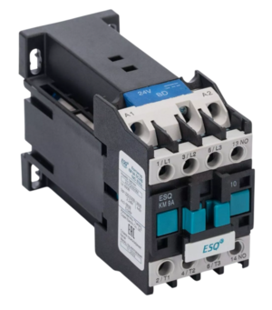Контактор магнитный ESQ КМ 9А 24B DC 1NO