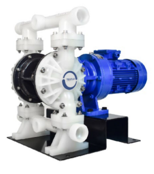 Мембранный насос с электродвигателем TekFlo серии EDL, модель EDLH40PFFF