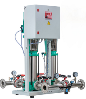 Насосная станция пожаротушения Wilo CO 4 MVL 3208/2/SK-FFS-R