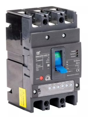 Автоматический выключатель ESQ BA88-44/160H 3P (F) E6 12-32А 70кА 400 AC