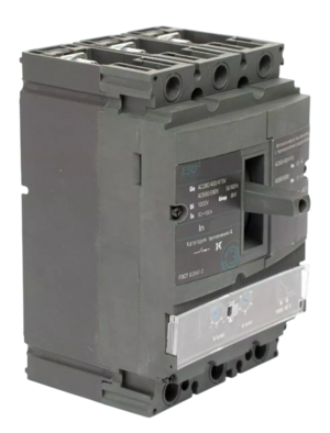 Автоматический выключатель ESQ BA 88-38/160M 3P (F) TMA 80-100A, Ii=6,7,8,9,10*In 150кА AC380/415В