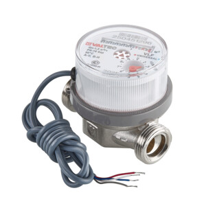 Водосчетчик Valtec универсальный с импульсным выходом без сгонов VLF-15U-IL