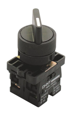 Переключатель CHINT NP2-ED33, 3 положения фиксацией, 2НО, IP40 (R)