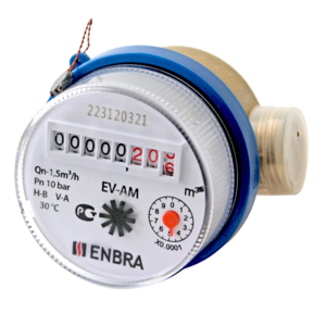 Счётчик учёта холодной воды ENBRA EV-AM L80 D15 B, без сгонов