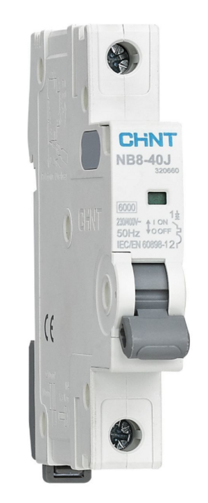 Выключатель автоматический CHINT NB8-40J 1P 32А 6кА х-ка C